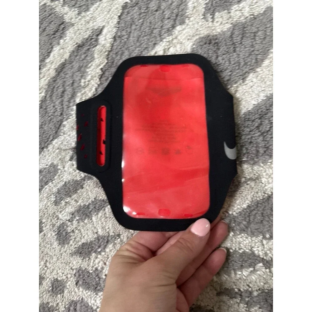 Orange and Black Nike Arm Band Phone Holder